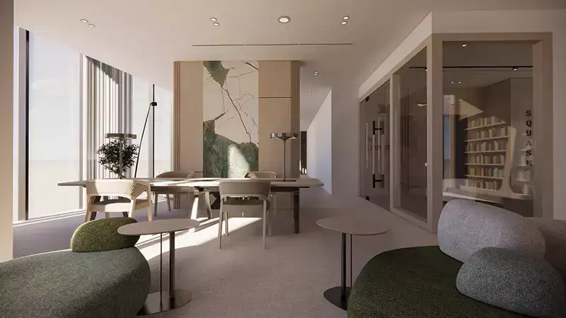 Library Royal Regency Suites tower A Business Bay